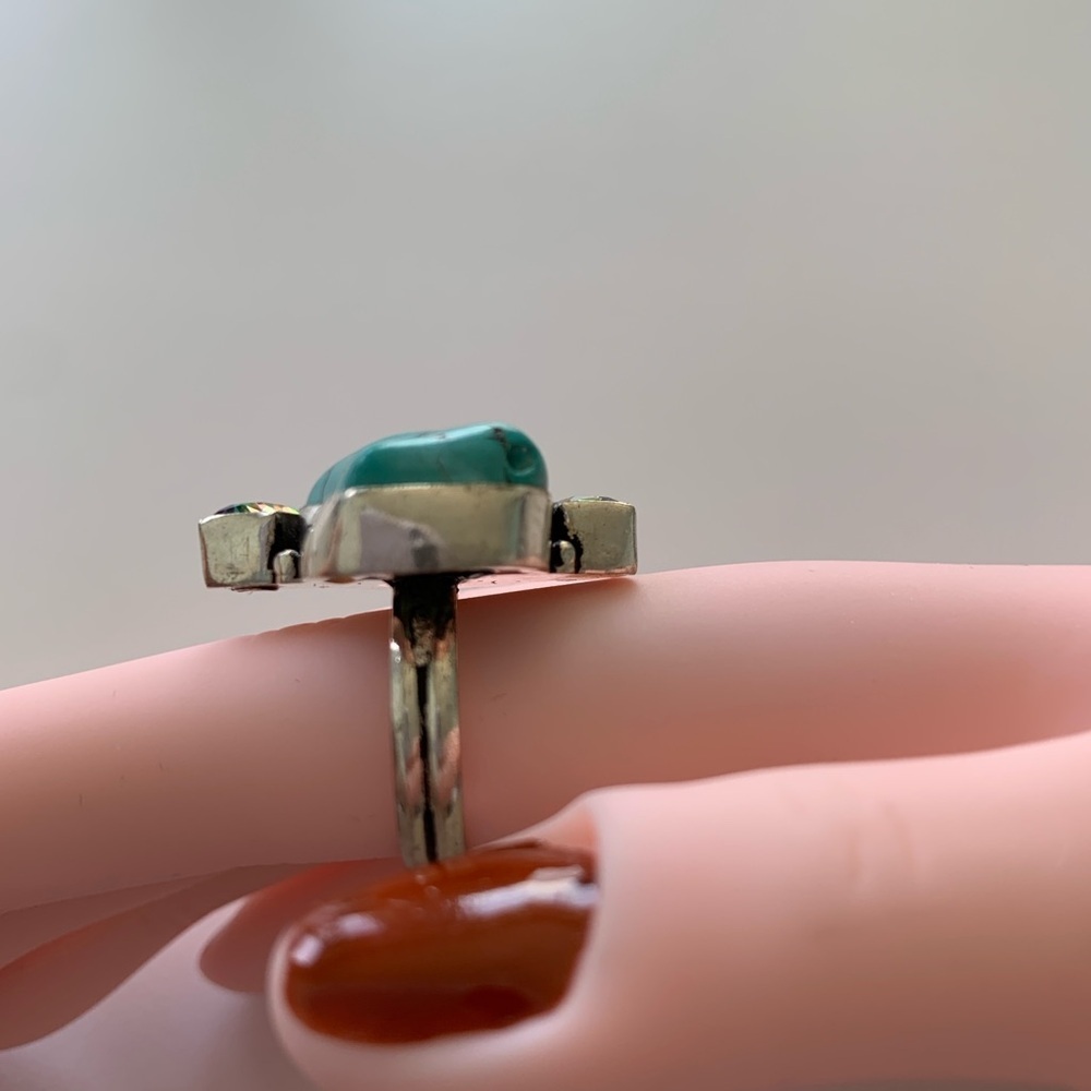 Dramatic Statement Ring. Mystic Topaz, Moonstone … - image 5